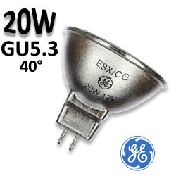Ampoule 20W GU5.3 12V - GE Précise ConstantColor