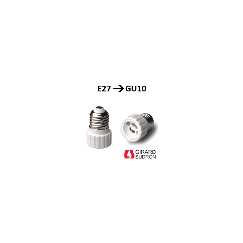 Adaptateur E27 GU10 - Modif culot GU10 en E27
