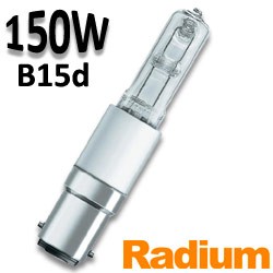 Ampoule 150W b15d 230V - Lampe OSRAM RADIUM