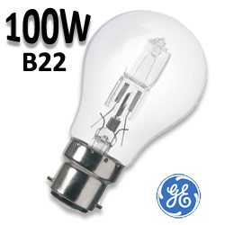 Ampoule standard 100W B22 230V - Lampe filament GE