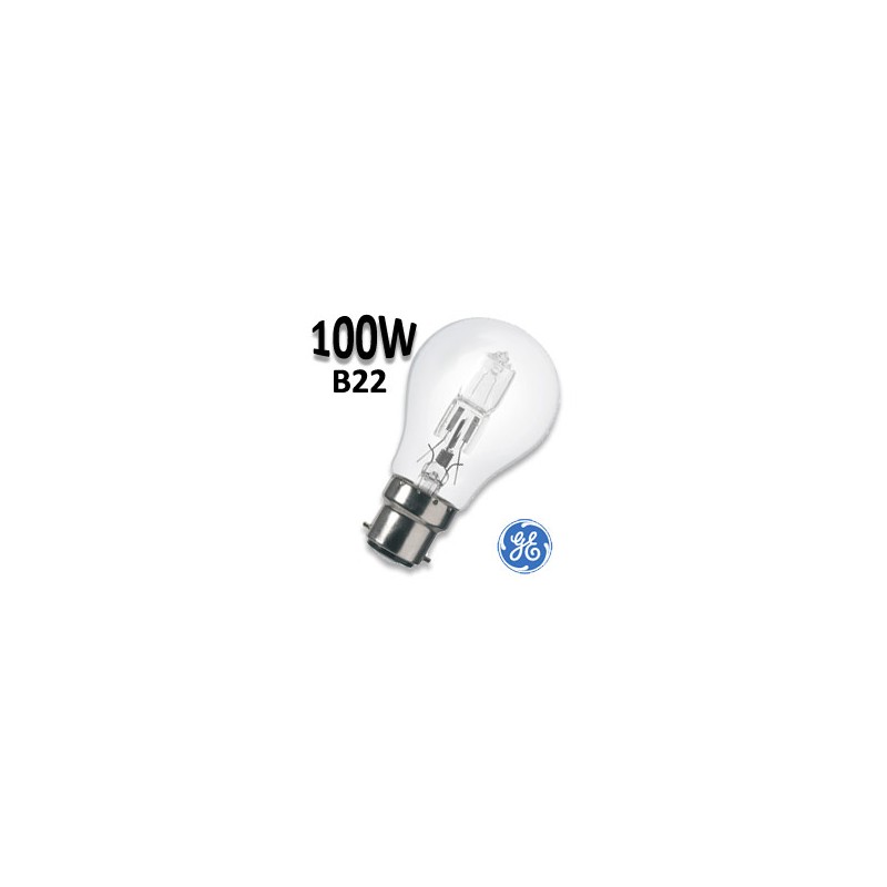 Ampoule standard 100W B22 230V - Lampe filament GE