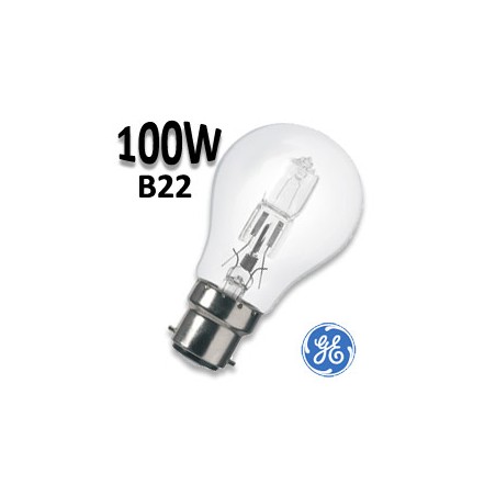 Ampoule standard 100W B22 230V - Lampe filament GE