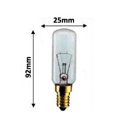 Ampoule tubulaire 40W E14 220V - Lampe claire