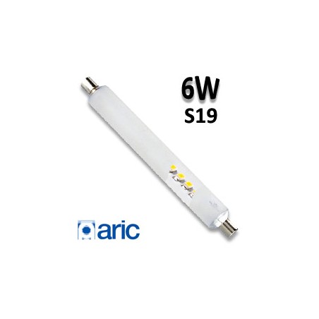 Tube LED S19 ARIC 2923 - Tube linolite LED 6W 230V