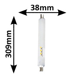 Tube LED S19 ARIC 2923 - Tube linolite LED 6W 230V