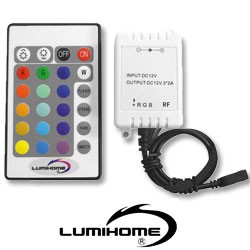Controleur pour ruban led RGB - LUMIHOME RGB/CTR12