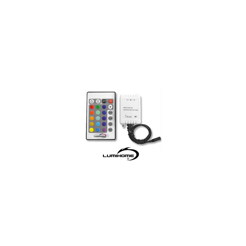 Controleur pour ruban led RGB - LUMIHOME RGB/CTR12