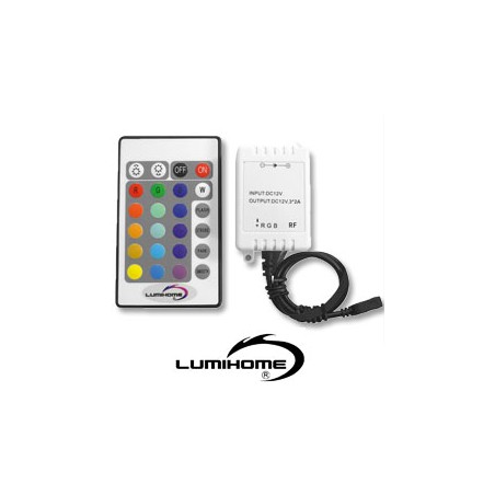 Controleur pour ruban led RGB - LUMIHOME RGB/CTR12