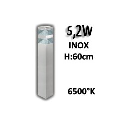 Borne inox exterieur LED - LUMIHOME DEC/PL60-ET