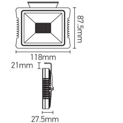Projecteur LED extérieur 10W GIRARD SUDRON YONNA