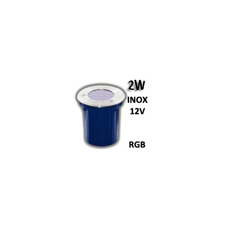 Spot encastré de sol spécial piscine LED RGB 12V