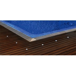 Spot étanche encastré LED de jardin inox 316