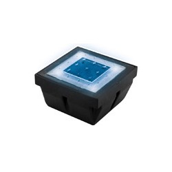 Eclairage solaire de jardin - Pavé lumineux bleu