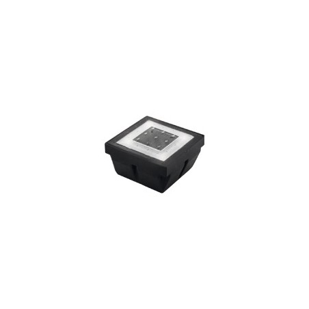 Eclairage solaire de jardin - Pavé lumineux blanc