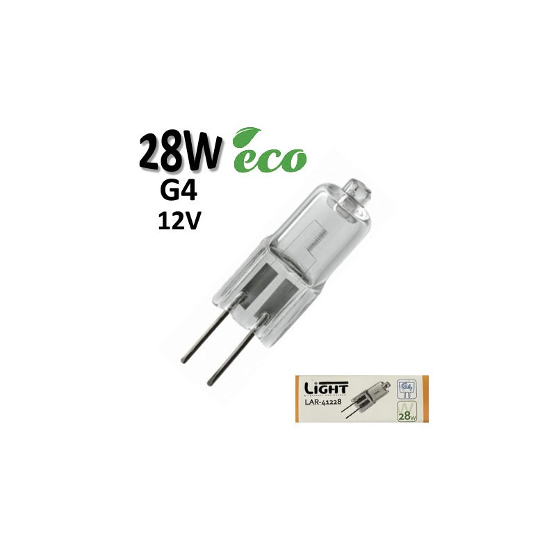 Ampoule 28W G4 12V - lampe halogène G4 28W