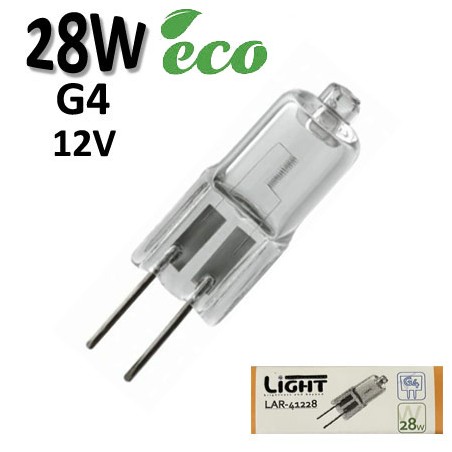 Ampoule 28W G4 12V - lampe halogène G4 28W
