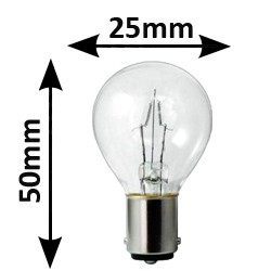 Ampoule porte de garage BA15s 35W 32,5V - Portail