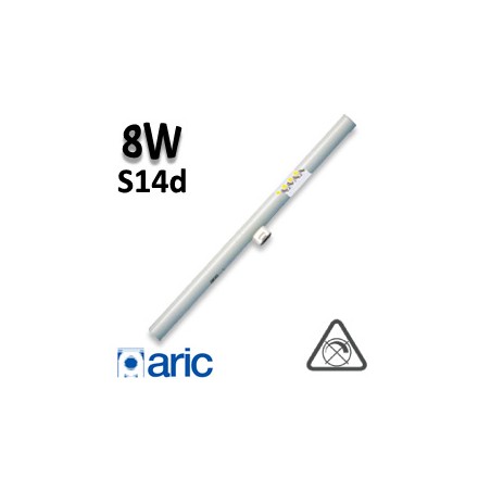 Tube LED S14d ARIC 54011- Néon LED culot central