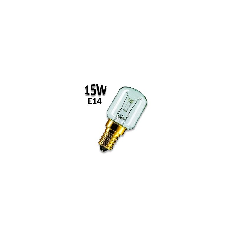Ampoule pour frigo 15W E14 220V - Lampe tubulaire