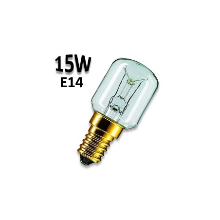 Ampoule pour frigo 15W E14 220V - Lampe tubulaire