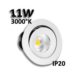 Spot LED encastré orientable blanc THOMSON 11W