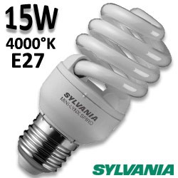 Ampoule spirale 15W E27 230V - Sylvania 0035217