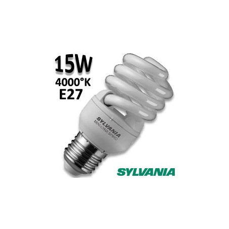Ampoule spirale 15W E27 230V - Sylvania 0035217