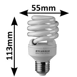 Ampoule spirale 23W E27 230 827 - Sylvania 0035202