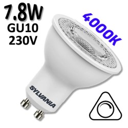 SYLVANIA 0027465 - Ampoule LED GU10 SYLVANIA 7,8W 4000K