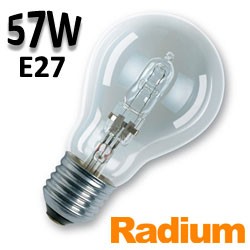 Ampoule 57W E27 - Lampe standard claire RADIUM