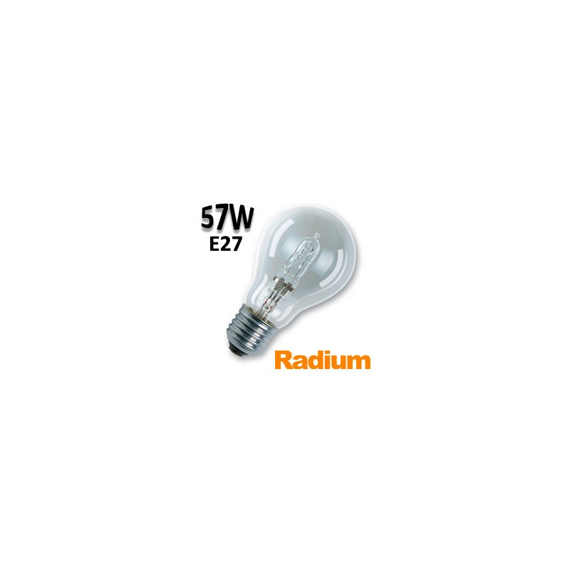 Ampoule 57W E27 - Lampe standard claire RADIUM