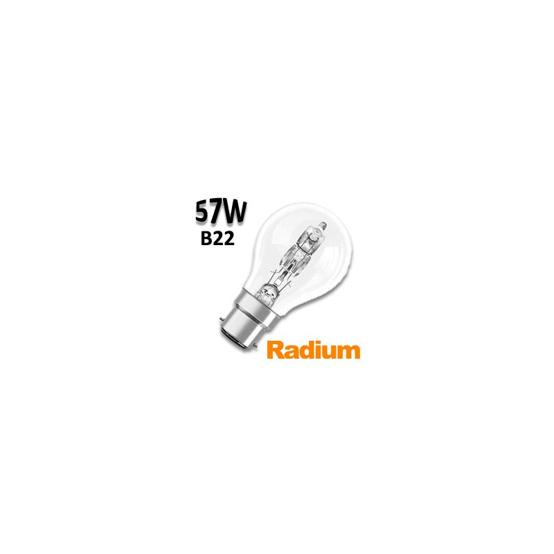 Ampoule 57W B22 - Lampe standard claire OSRAM