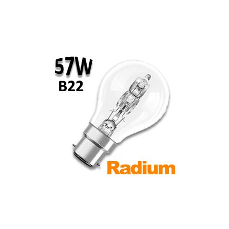 Ampoule 57W B22 - Lampe standard claire OSRAM