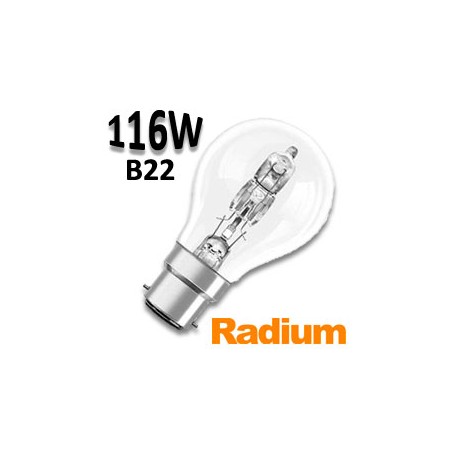 Ampoule 116W B22 - Ampoule culot baïonette OSRAM