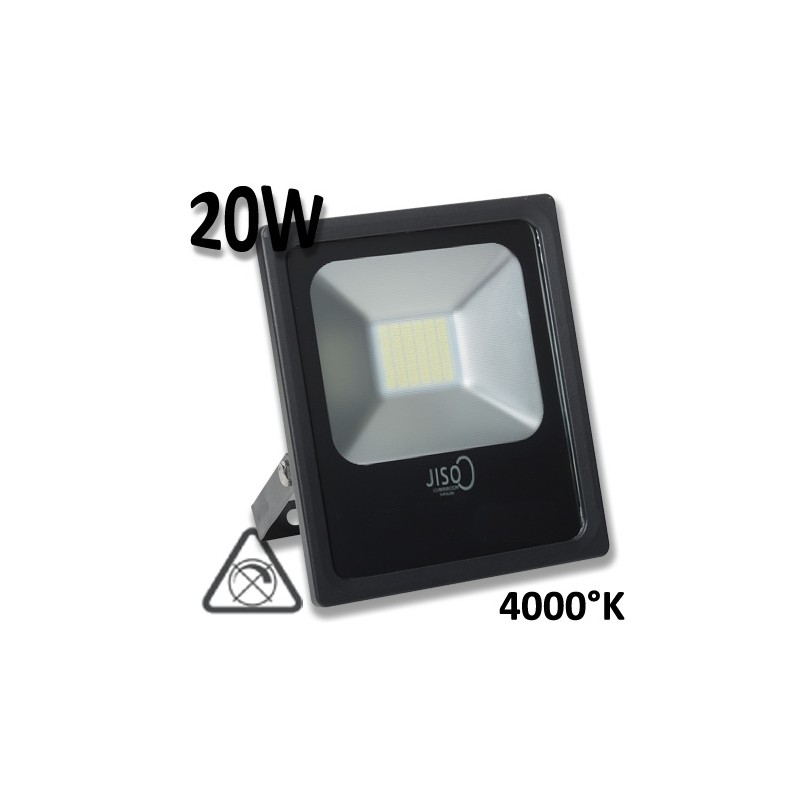 Projecteur LED extérieur JISO 20W IP65 4000K