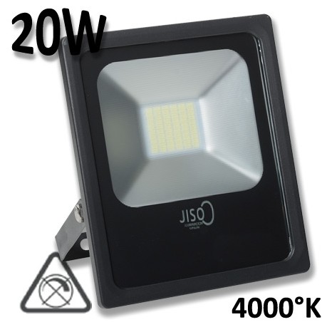 Projecteur LED extérieur JISO 20W IP65 4000K