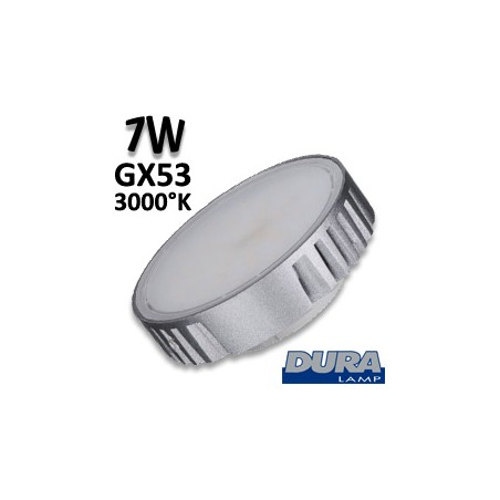 Ampoule LED Gx53 DURALAMP - Lampe LED plate 7W