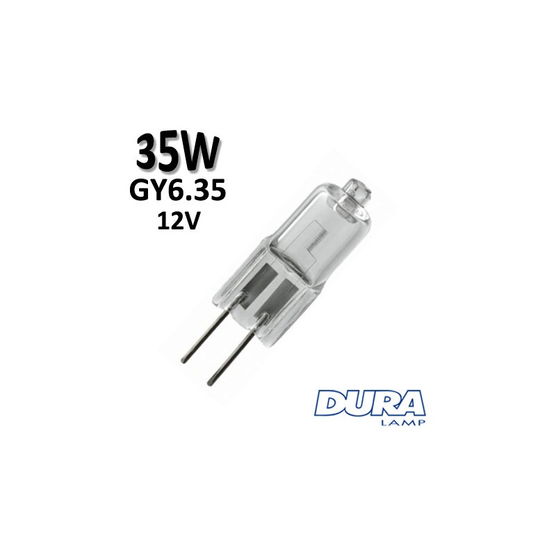 Ampoule 35W GY6.35 12V - halogène DURALAMP 01948