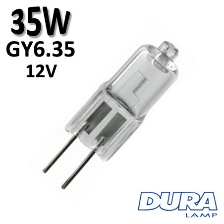 Ampoule 35W GY6.35 12V - halogène DURALAMP 01948