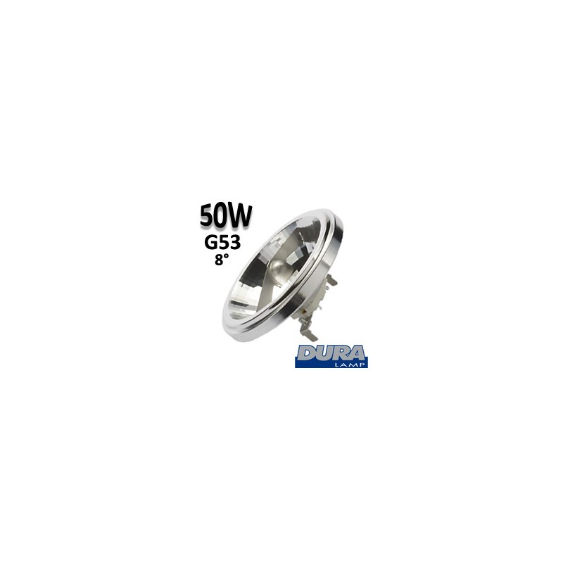Ampoule 50W G53 12V 8° - Lampe SYLVANIA SA111