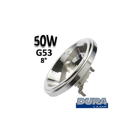 Ampoule 50W G53 12V 8° - Lampe SYLVANIA SA111