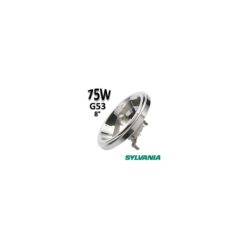 Ampoule 75W G53 12V 8° - Lampe OSRAM QR111