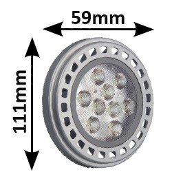 Ampoule LED G53 DURALAMP DR111 SF 11W 08070