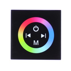 Controleur mural pour ruban led RGB 24V