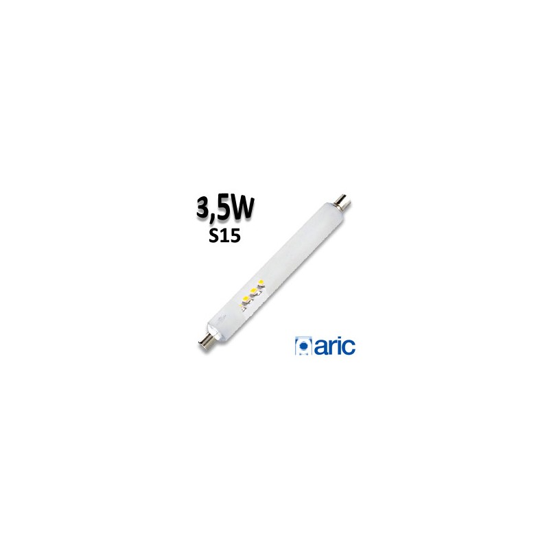 Tube LED S15 ARIC 2946 - Linolite LED 3.5W 230V
