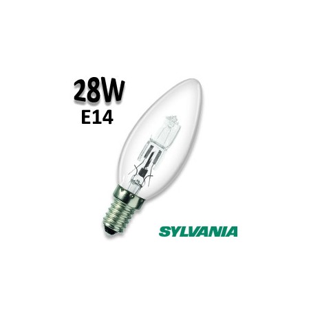 Ampoule flamme 28W E14 230V - Lampe SYLVANIA