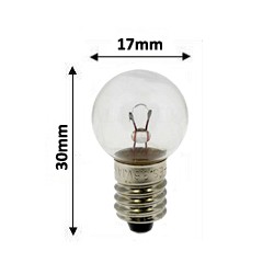 Ampoule pour bloc de sécurité E10 1W 3,6V