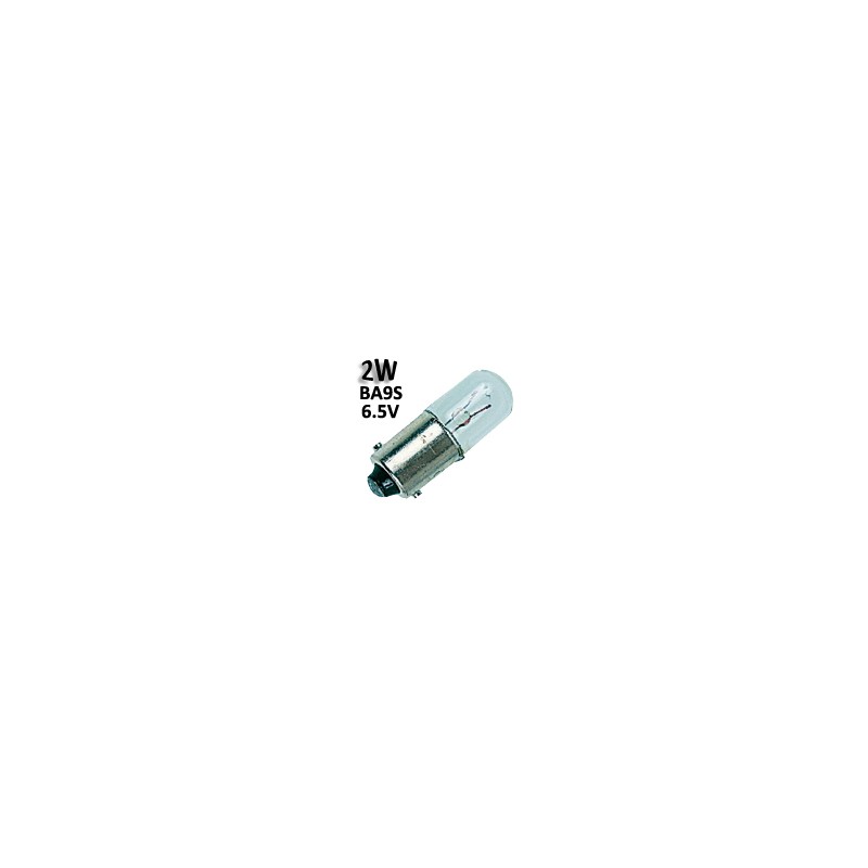 Ampoule pour bloc de sécurité BA9S 2W 6.5V