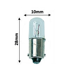 Ampoule pour bloc de sécurité BA9S 2W 6.5V