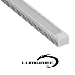 Profilé aluminium pour ruban LED diffuseur opaque